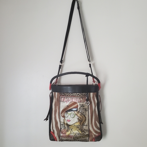 Brighton Fashionista Purse/Laptop Bag - Picture 2 of 16